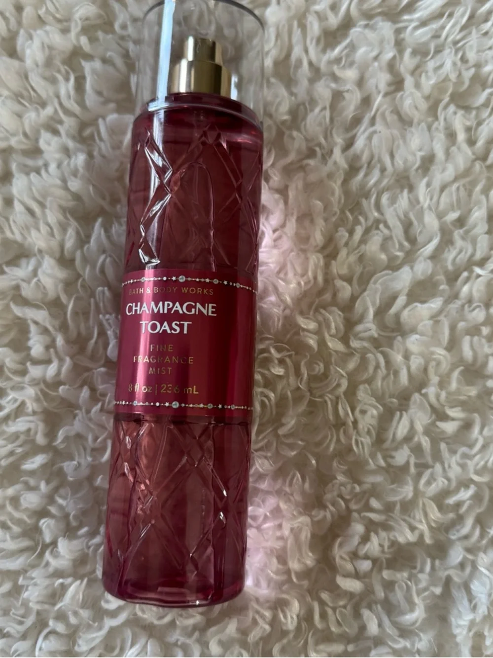Bath & Body Works Champagne Toast fine fragrance mist and matching body lotion.